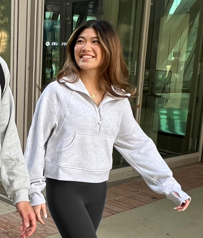 Delta Kappa Delta lululemon Scuba Oversized Half-Zip Hoodie