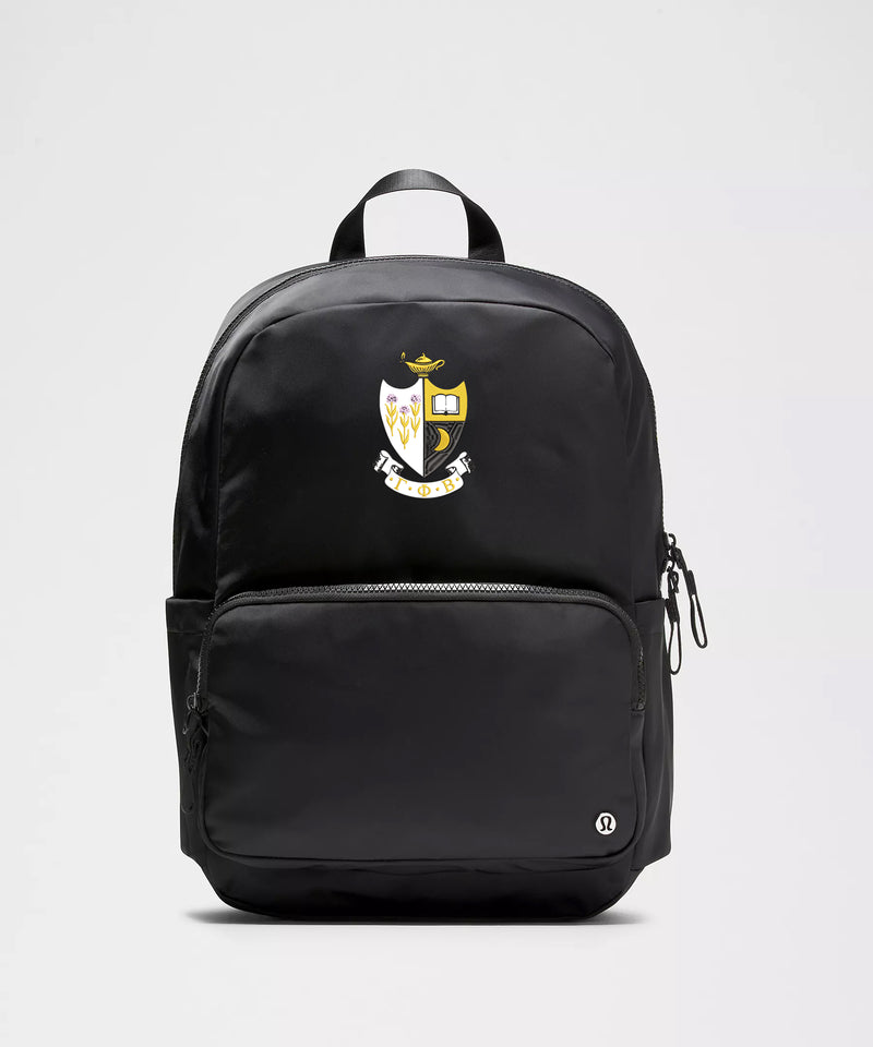 lululemon work bag Gamma Phi Beta lululemon Everywhere Backpack 22L with Crest – Sorority Letters Shop