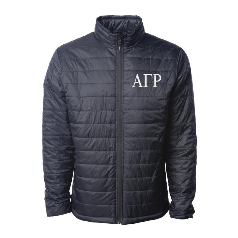Alpha Gamma Rho Puffer Jacket