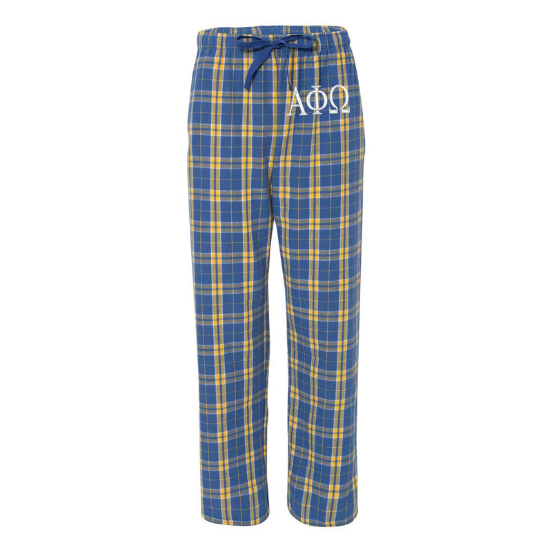 Alpha Phi Omega Flannel Pants