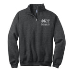 Phi Kappa Psi Quarter Zip Pullover Sweatshirt