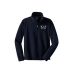 Kappa Delta Rho Est Quarter Zip Fleece Pullover