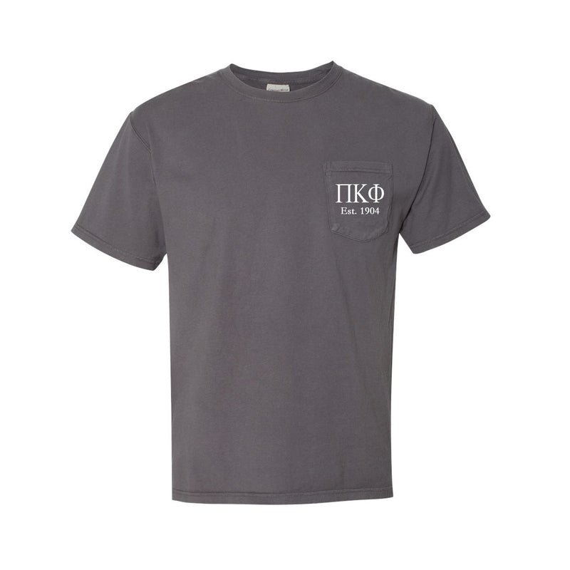 Pi Kappa Phi Short Sleeve Pocket Tee – Sorority Letters Shop