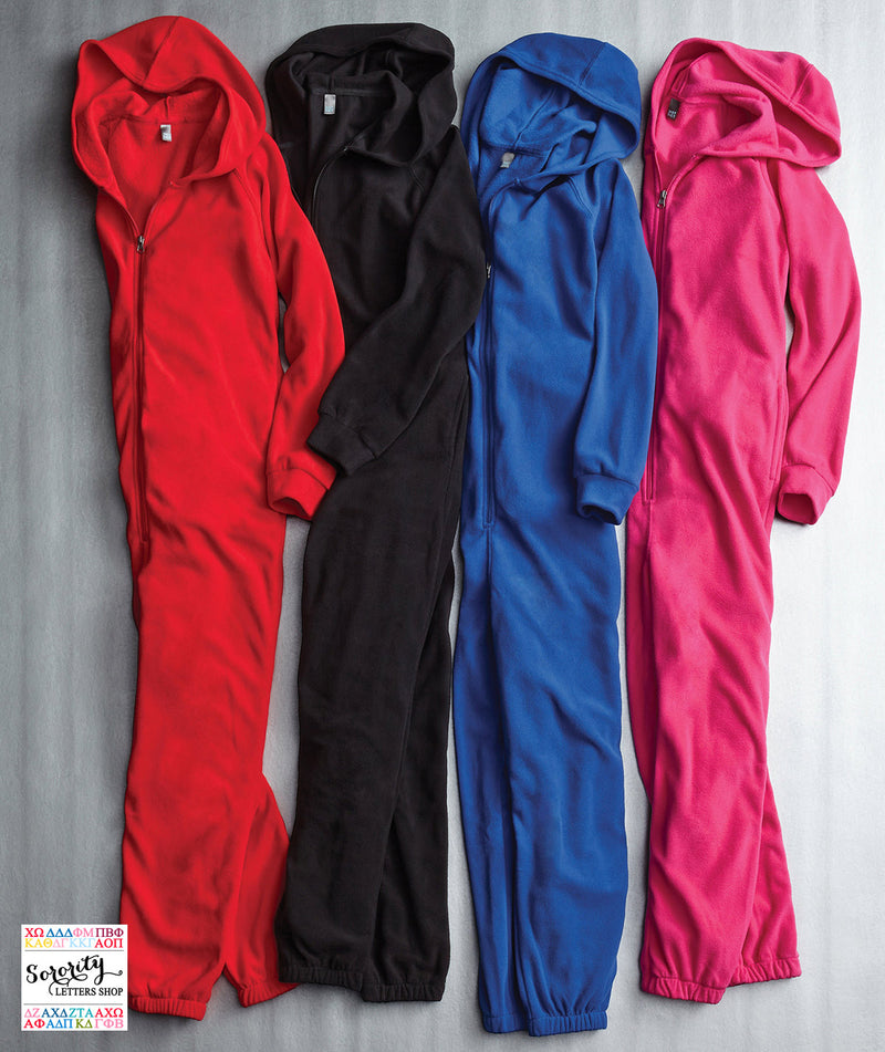 Onesie fleece top heren