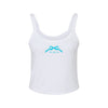 Tri Delta Spaghetti Strap tank - Delta Delta Delta Cropped Camisole Shirt
