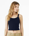 Tri Delta Spaghetti Strap tank - Delta Delta Delta Cropped Camisole Shirt