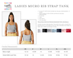 Delta Gamma Spaghetti Strap tank - DEE GEE Bow