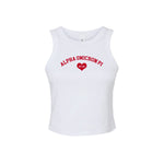 Alpha Omicron Pi Cropped Tank Top
