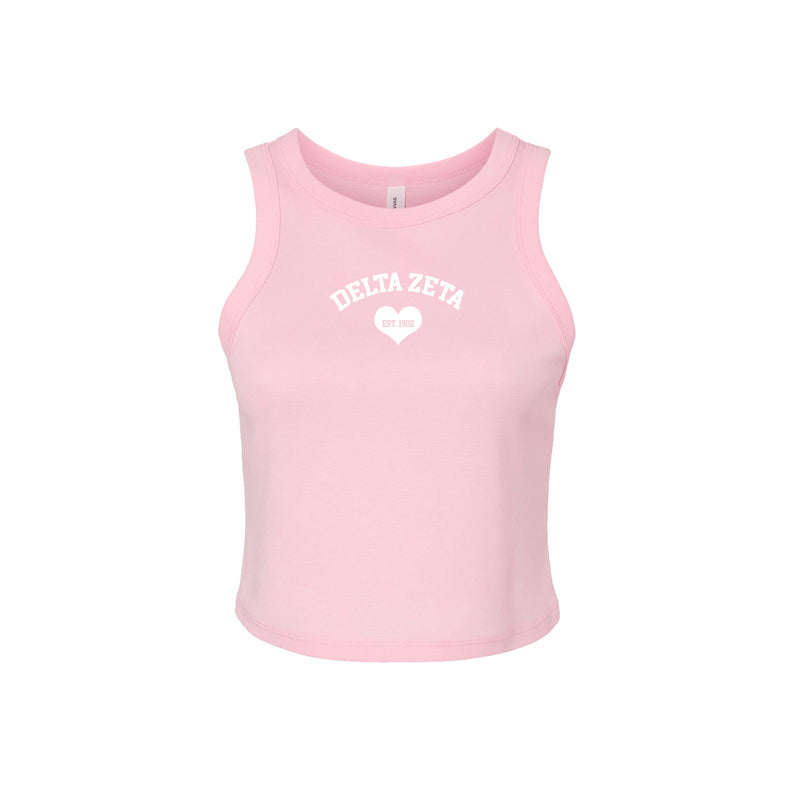 Delta Zeta Cropped Tank Top