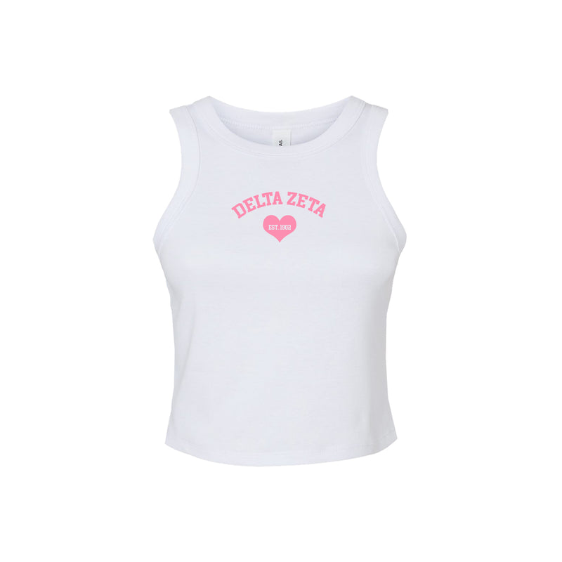 Delta Zeta Cropped Tank Top
