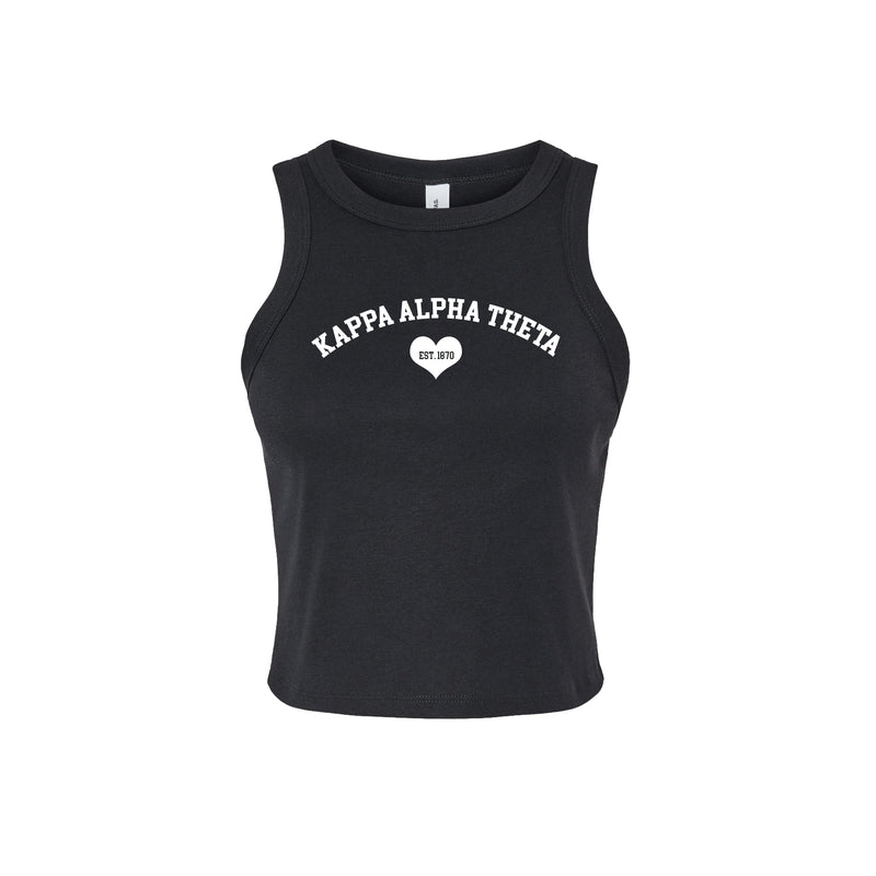 Kappa Alpha Theta Cropped Tank Top