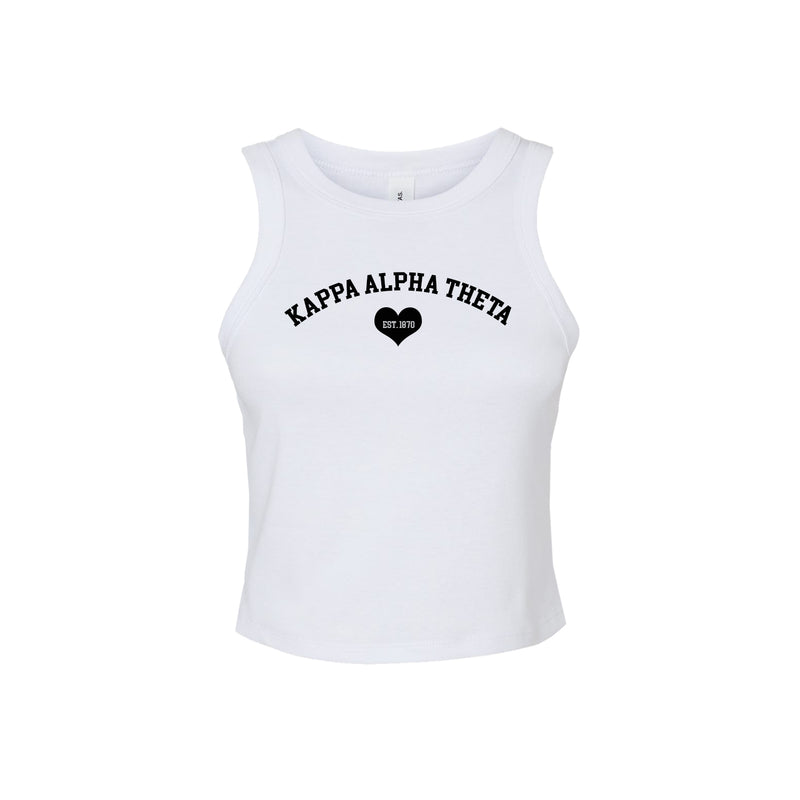 Kappa Alpha Theta Cropped Tank Top