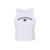 Kappa Kappa Gamma Crop Tank Top - Women's Micro Rib Racer Tank - KKG Sorority