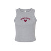 Sigma Kappa Crop Tank Top - Women's Micro Rib Racer Tank - Sig Kap Sorority