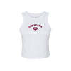 Sigma Kappa Crop Tank Top - Women's Micro Rib Racer Tank - Sig Kap Sorority