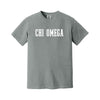 Chi Omega Heavyweight Short Sleeve T-shirt - Comfort Colors Sorority Tee