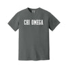 Chi Omega Heavyweight Short Sleeve T-shirt - Comfort Colors Sorority Tee