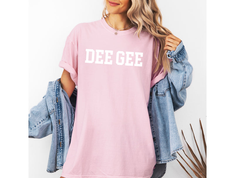 Delta Gamma Heavyweight Short Sleeve T-shirt - Comfort Colors Sorority Tee