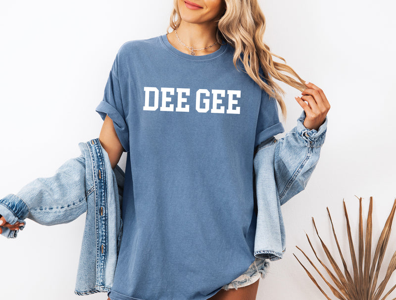 Delta Gamma Heavyweight Short Sleeve T-shirt - Comfort Colors Sorority Tee