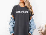 Sigma Alpha Iota Heavyweight Short Sleeve T-shirt - Comfort Colors Sorority Tee
