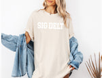 Sigma Delta Tau Heavyweight Short Sleeve T-shirt - Comfort Colors