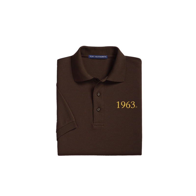 Iota Phi Theta Soft Cotton Pique Polo - 1963