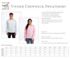 Alpha Omicron Pi Varsity Letters Crewneck