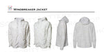 Alpha Sigma Kappa Windbreaker Jacket - Letters