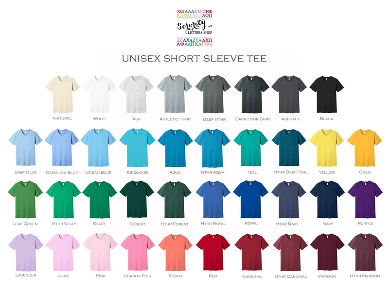 Zeta Tau Alpha Short Sleeve T-Shirt - Shoreline Tee