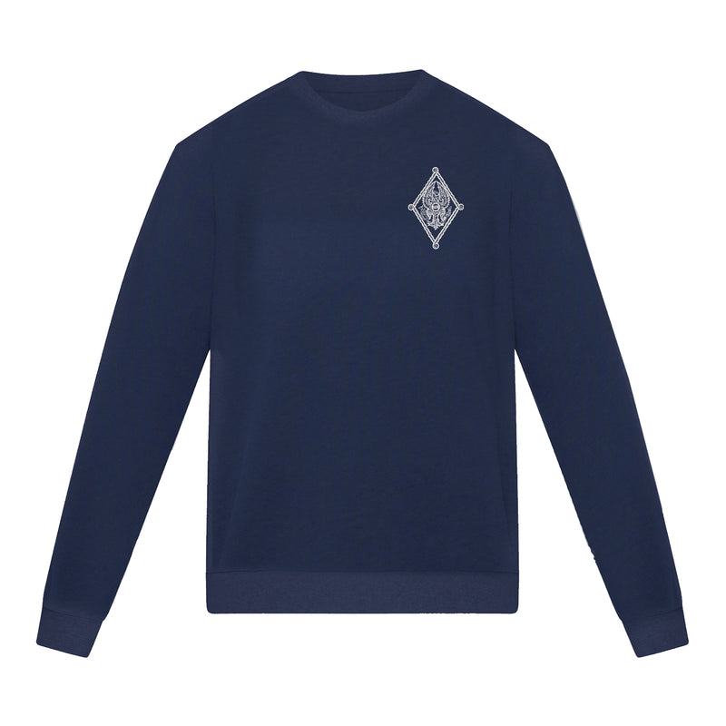 Pi Beta Phi lululemon Steady State Crew - Embroidered Crest - Navy