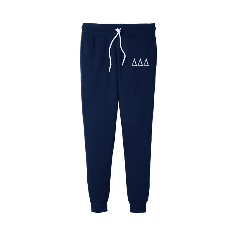 Delta Delta Delta Sponge Fleece Jogger Sweatpants