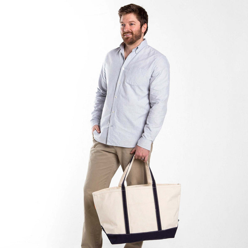 Phi Sigma Pi Large Canvas Boat Tote