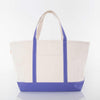 Phi Sigma Pi Large Canvas Boat Tote