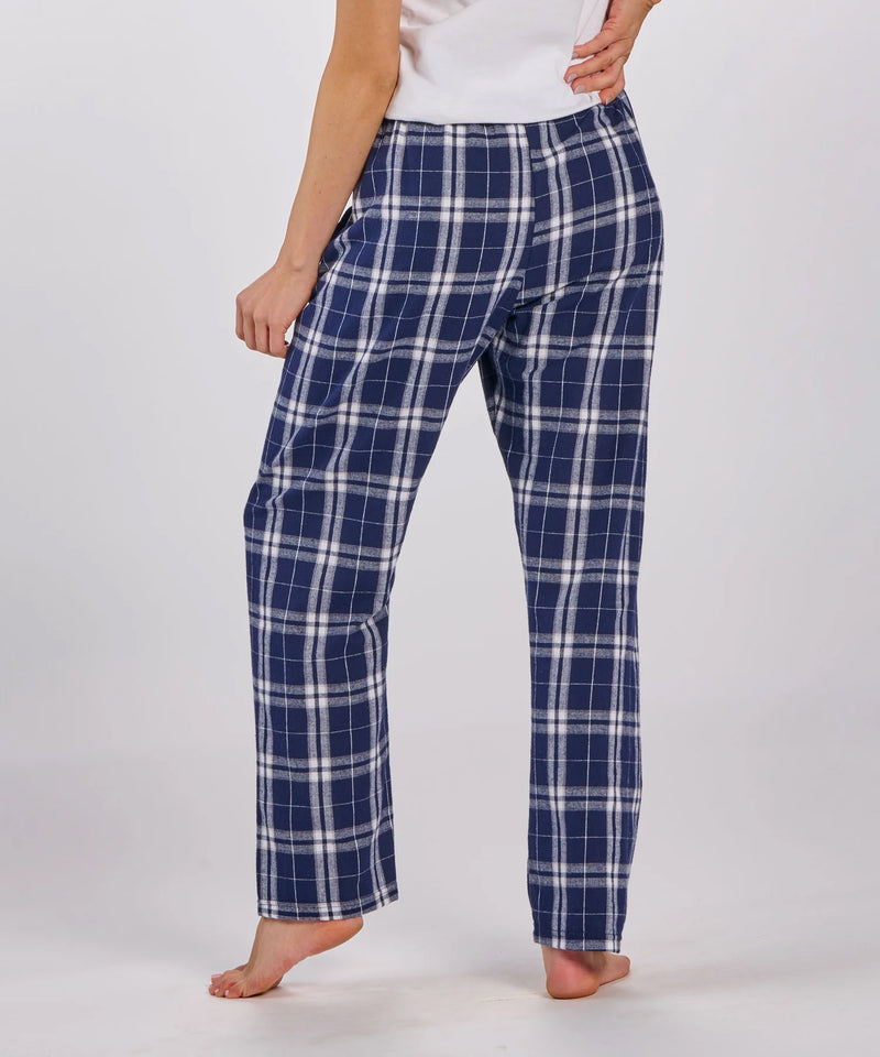 Delta Delta Delta Flannel Pants - Tri Delta Sorority Printed Pj Pants