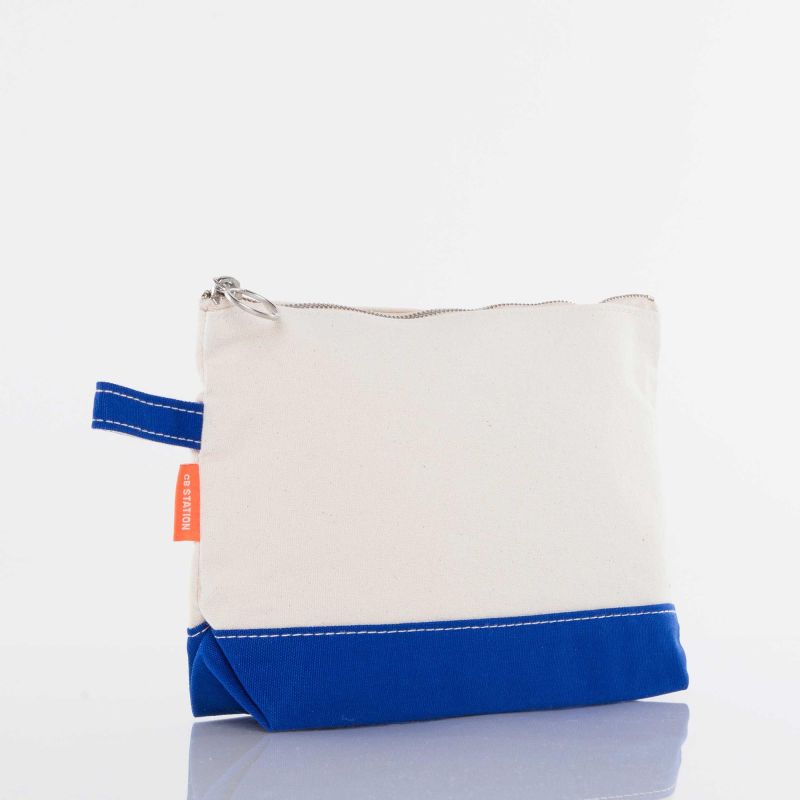Alpha Sigma Kappa Canvas Cosmetic Bag
