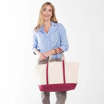 Delta Sigma Pi Large Canvas Tote Bag