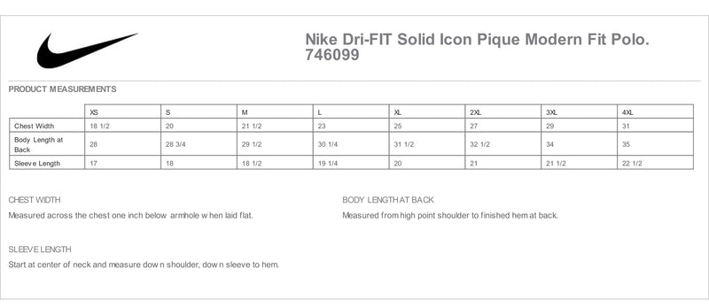 Acacia Nike Dri-FIT Pique Modern Fit Polo