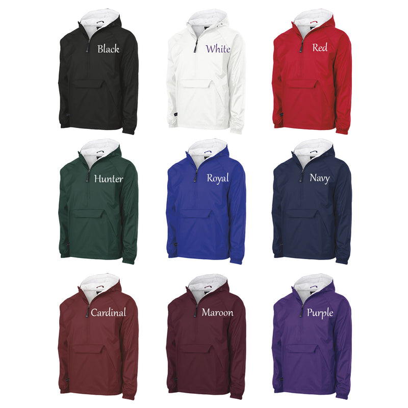 Kappa Kappa Gamma Classic Solid Pullover Windbreaker - Lined