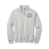 Chi Omega Quarter Zip with Embroidered Crest