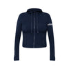 Alpha Chi Omega lululemon Define Cropped Hooded Jacket Nulu - NAVY
