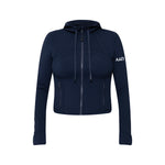 Alpha Delta Pi lululemon Define Cropped Hooded Jacket Nulu - NAVY