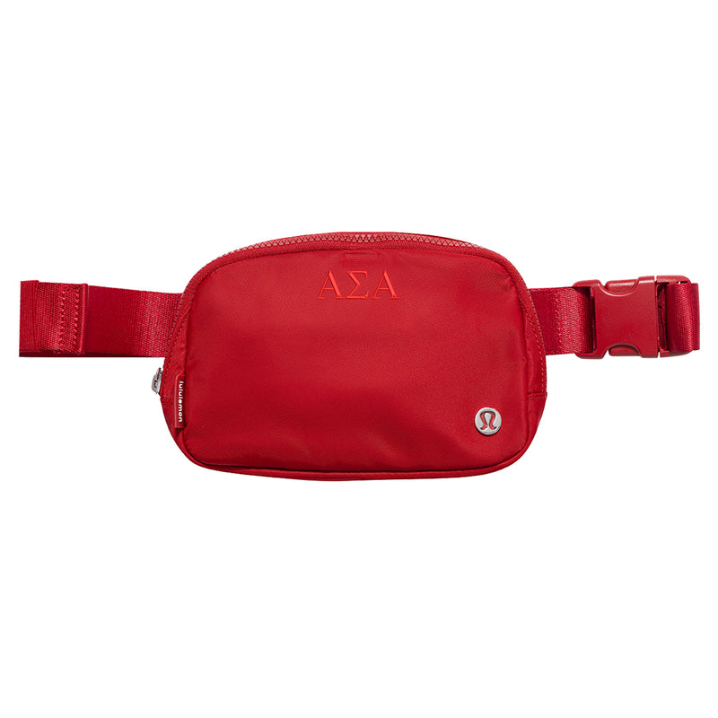 Alpha Sigma Alpha lululemon Everywhere Belt Bag - College Crimson