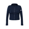 Alpha Sigma Tau lululemon Define Cropped Hooded Jacket Nulu - NAVY