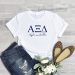 Alpha Xi Delta Short Sleeve T-Shirt - Shoreline Tee