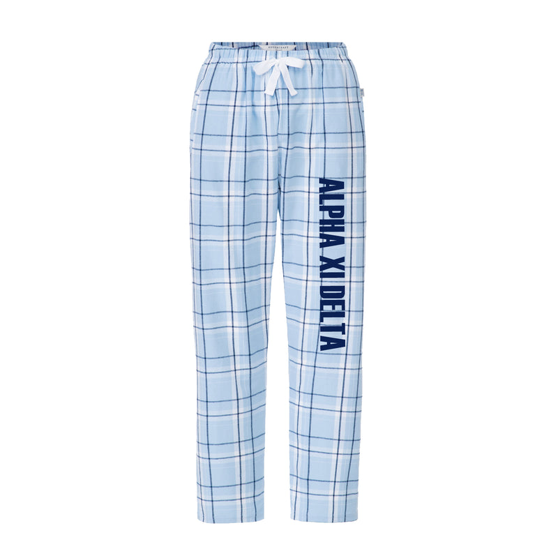 Alpha Xi Delta Flannel Pants