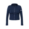 Alpha Xi Delta lululemon Define Cropped Hooded Jacket Nulu - NAVY