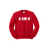 Alpha Chi Omega Crewneck Sweatshirt - Stars