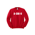 Alpha Chi Omega Crewneck Sweatshirt - Stars