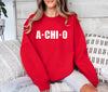 Alpha Chi Omega Crewneck Sweatshirt - Stars