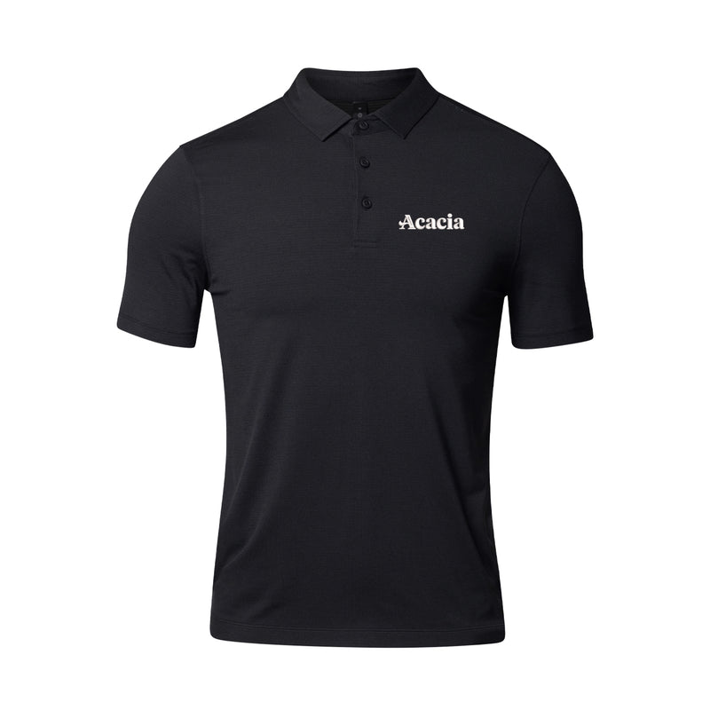 Acacia lululemon Evolution Short-Sleeve Polo - Black